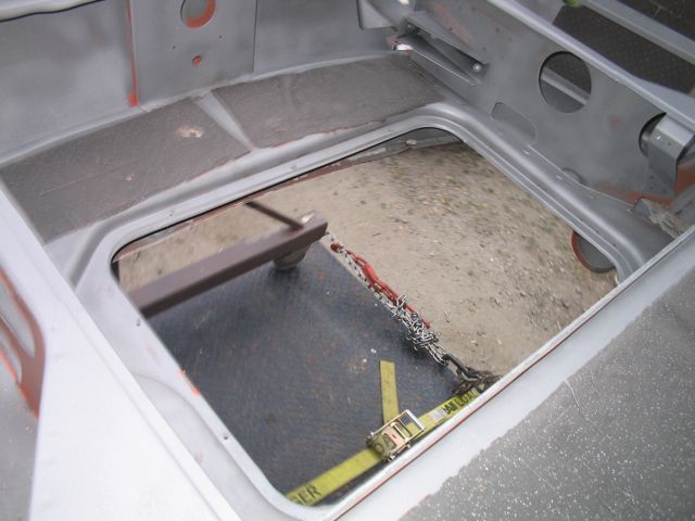 Trunk/Gas Tank area