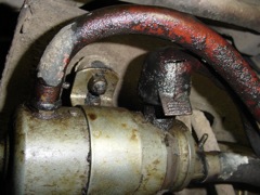 Fuel pump leak